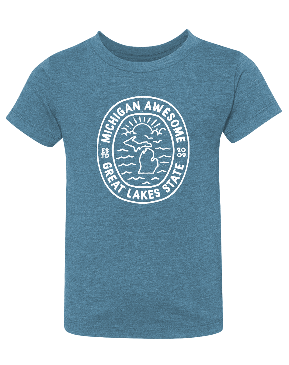 Great Lakes State Kids T-Shirt