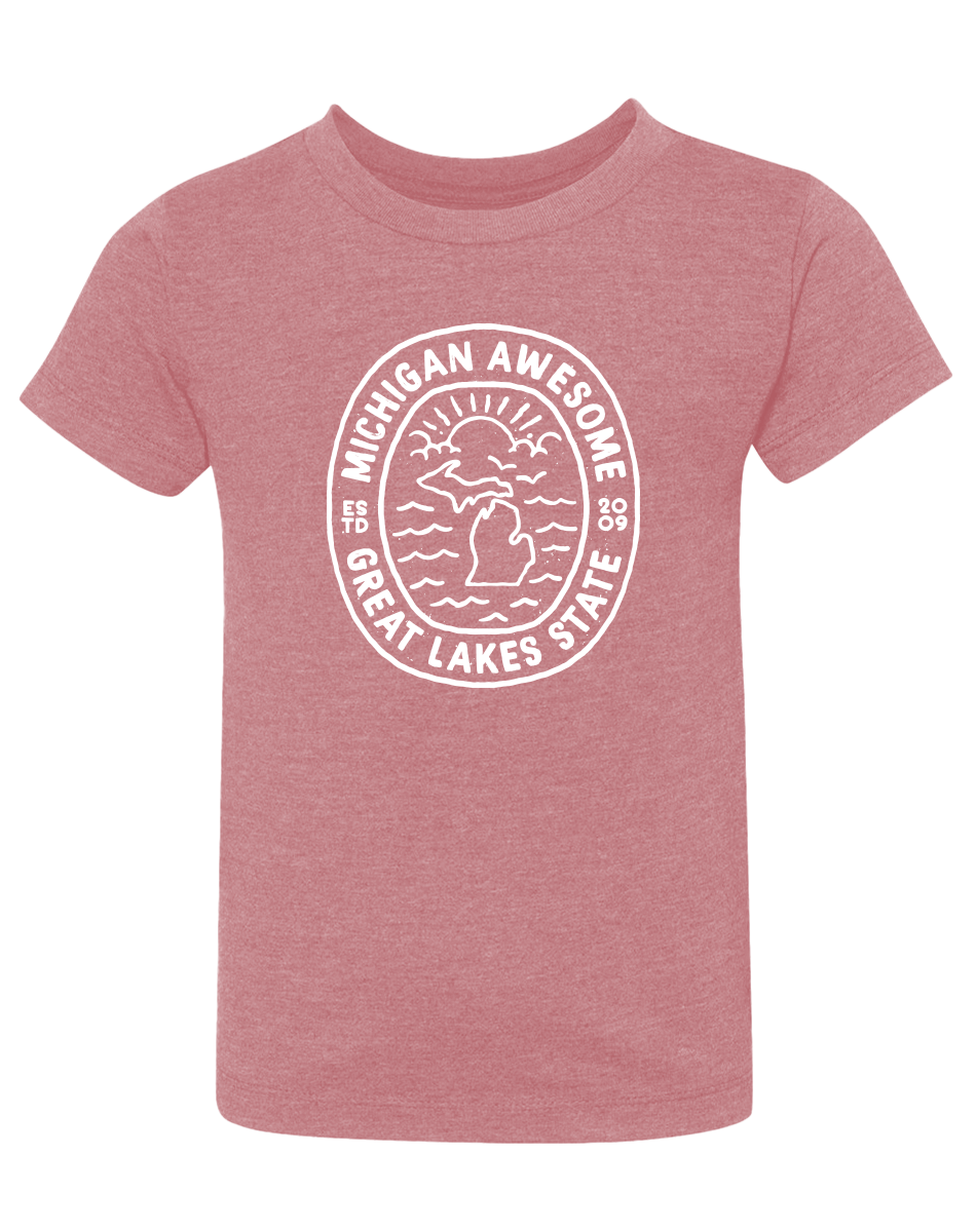 Great Lakes State Kids T-Shirt
