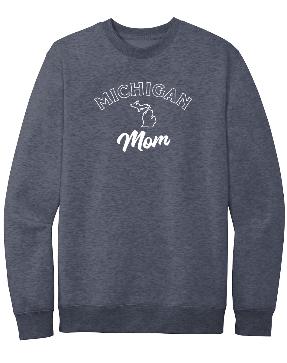 Michigan Mom Crewneck Sweatshirt