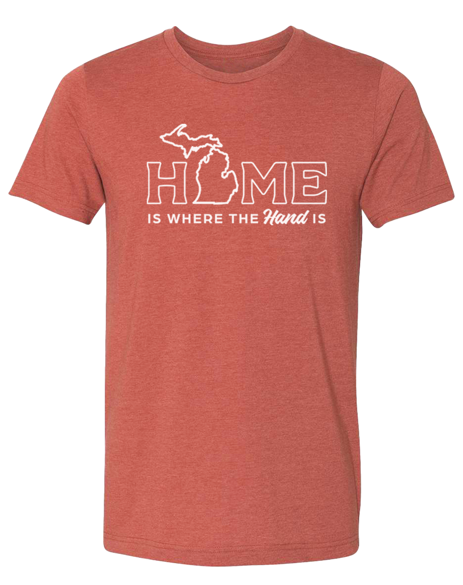 Home is Where the Hand is Unisex T-Shirt
