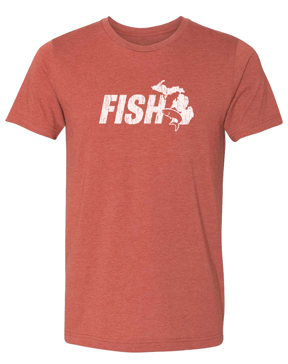 Fish Michigan Unisex T-Shirt