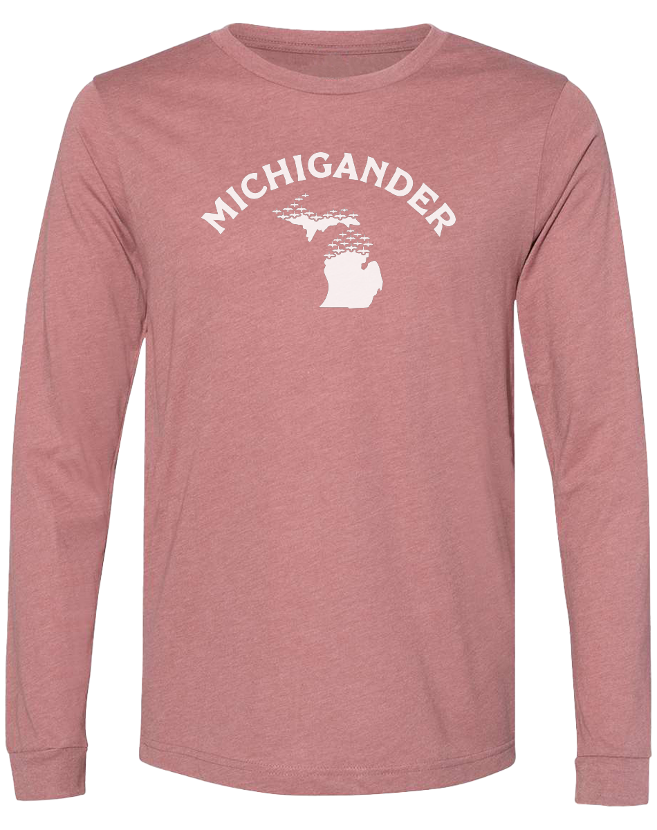 Michigander Long Sleeve T-Shirt (CLOSEOUT)