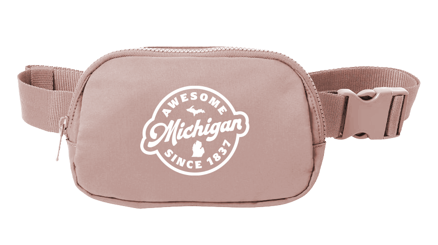 Michigan Awesome Since 1837 Hip Pack