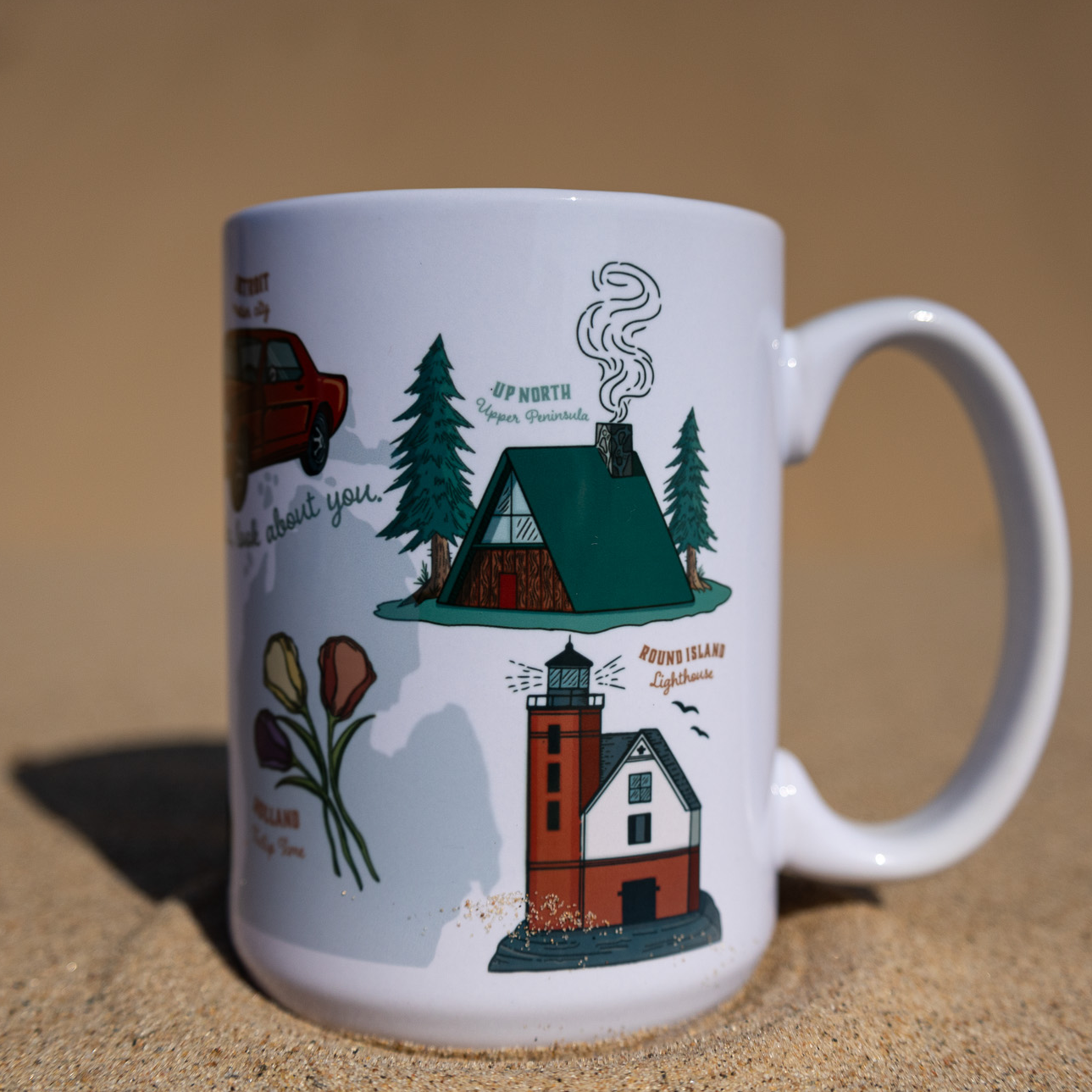 Michigan Icons Mug