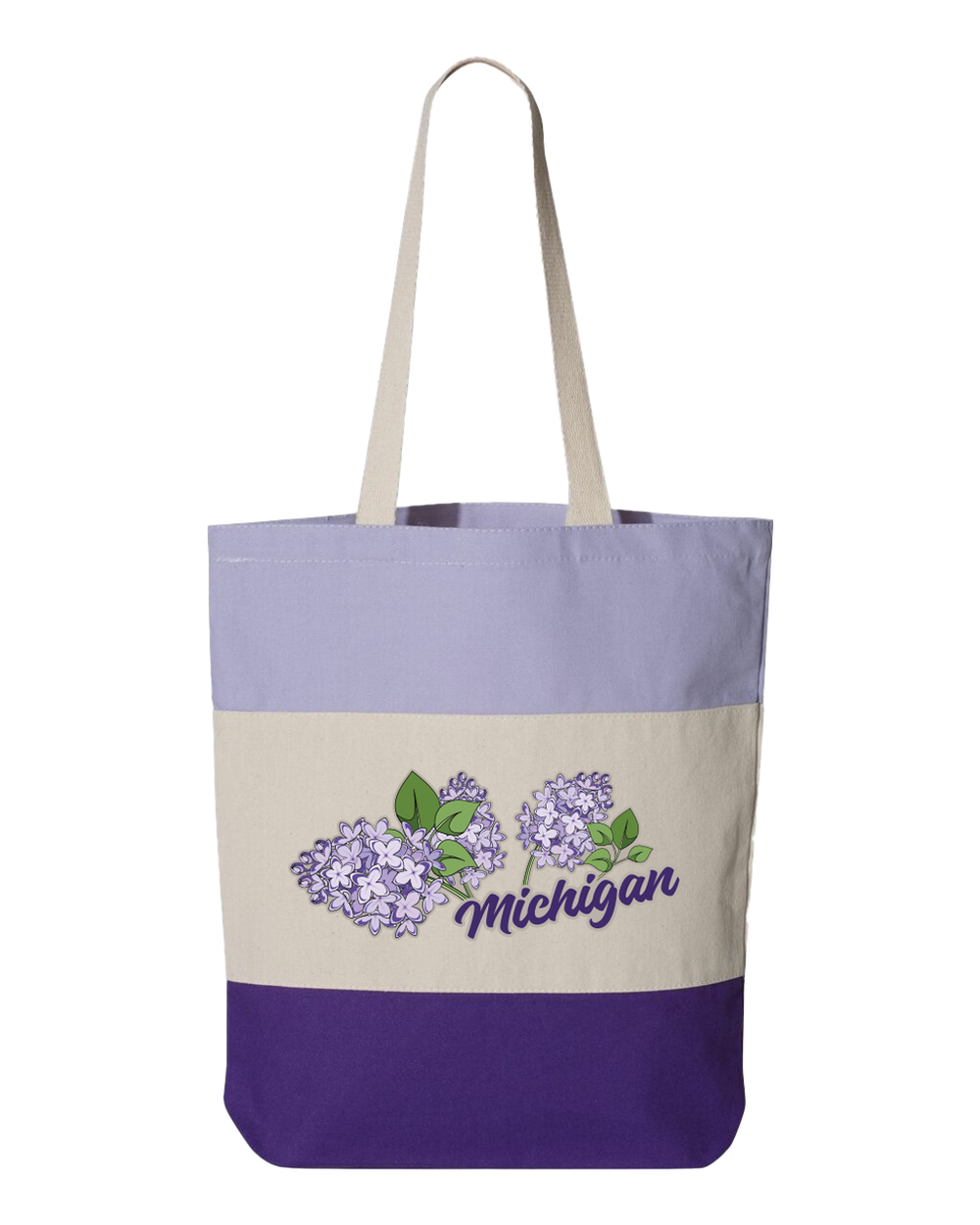 Michigan Lilacs Tote Bag