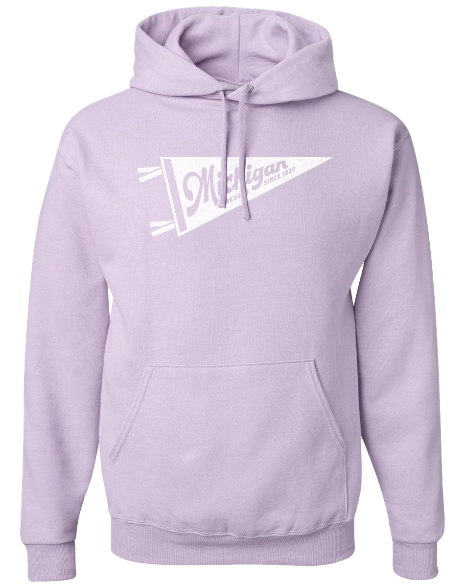 Michigan Pennant Hoodie