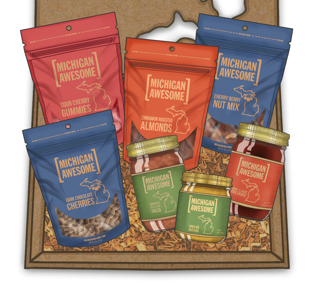 Michigan-Made Food Products  Best Michigan Food Gifts – Michigan Awesome