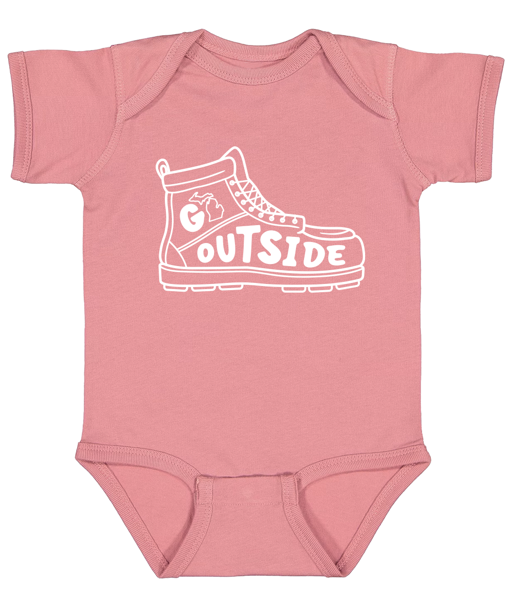 Go Outside Baby Onesie