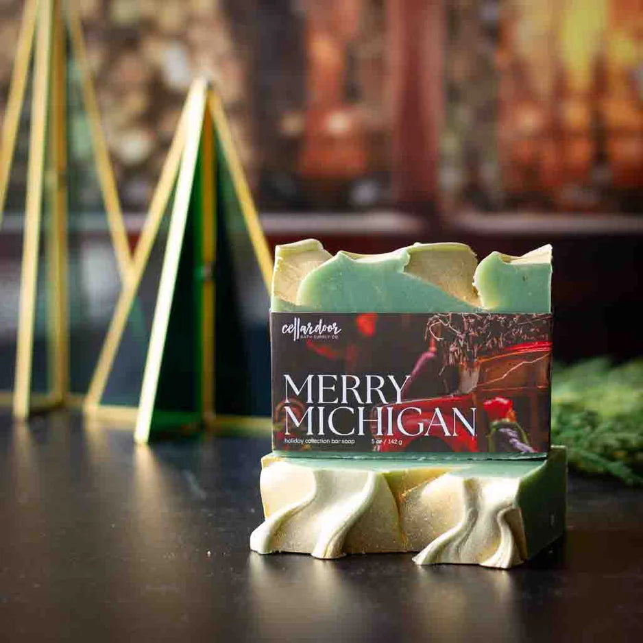 Merry Michigan Artisan Bar Soap