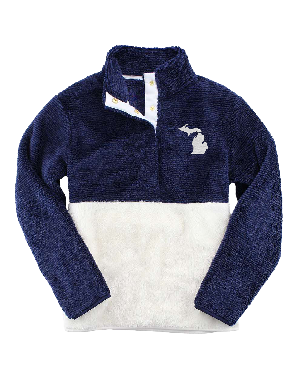 Women's Fuzzy Fleece Pullover (CLOSEOUT) – Michigan Awesome