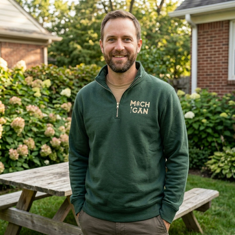 Michigan Outdoors Quarter Zip