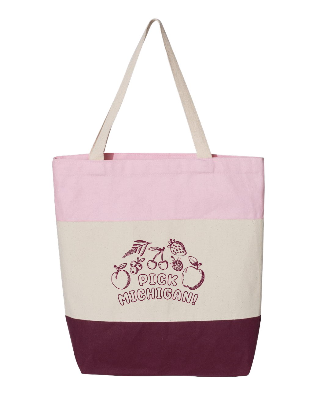 Pick Michigan Tote Bag