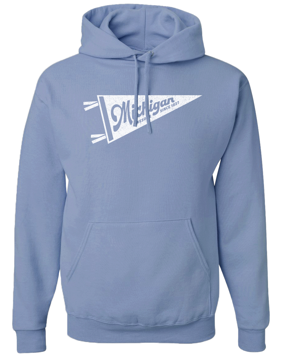 Michigan Pennant Hoodie