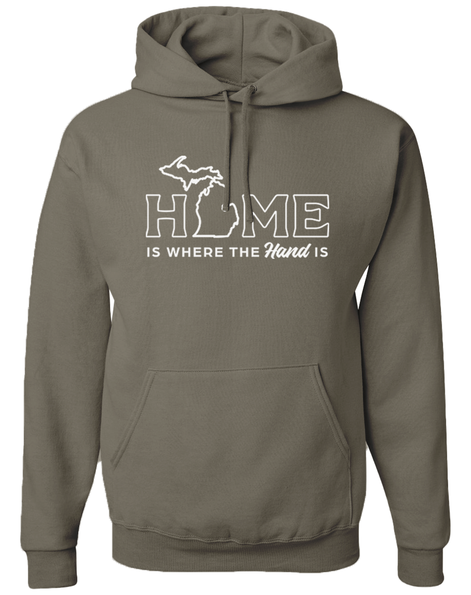 Home Is Where The Hand Is Hoodie