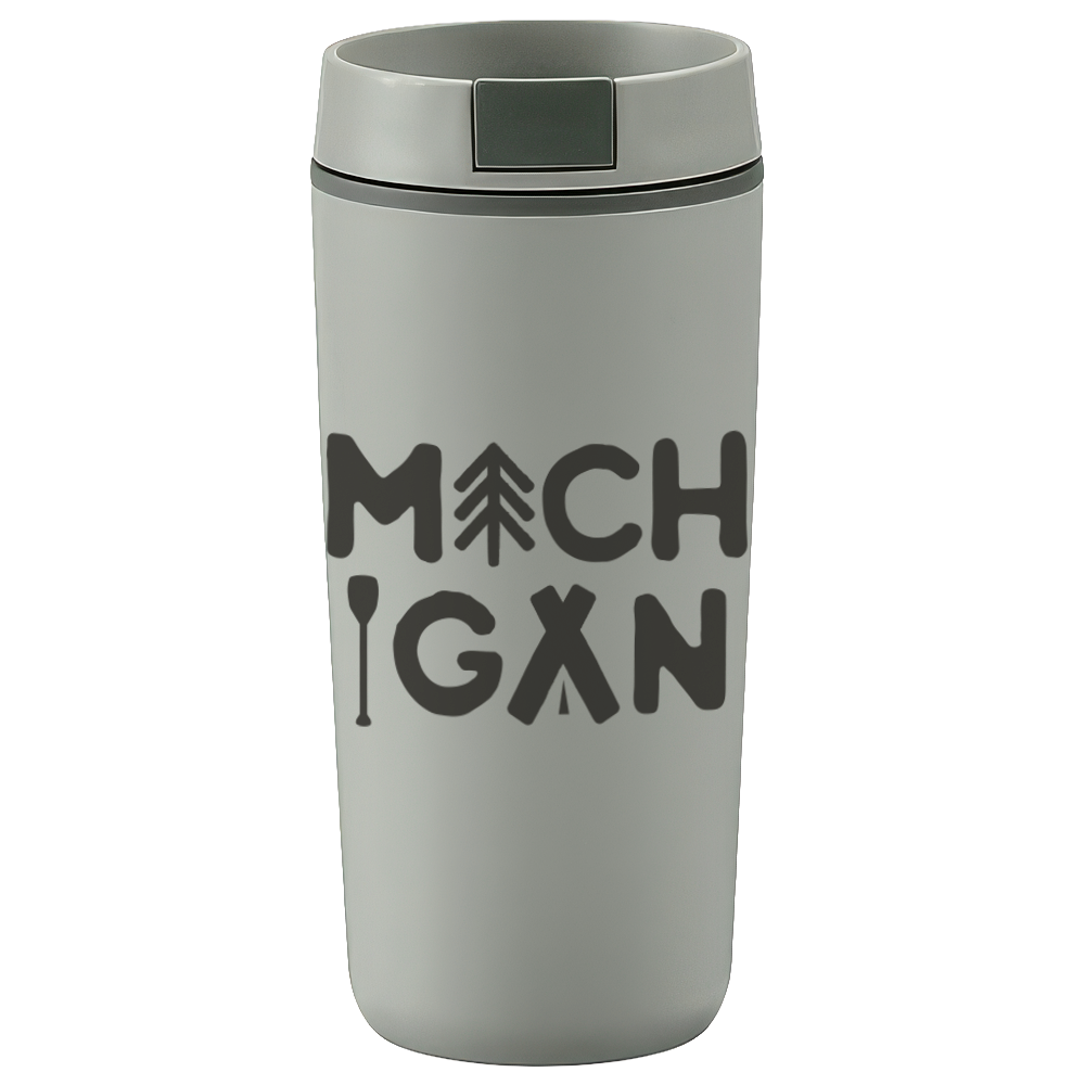 Michigan Outdoors Travel Tumbler