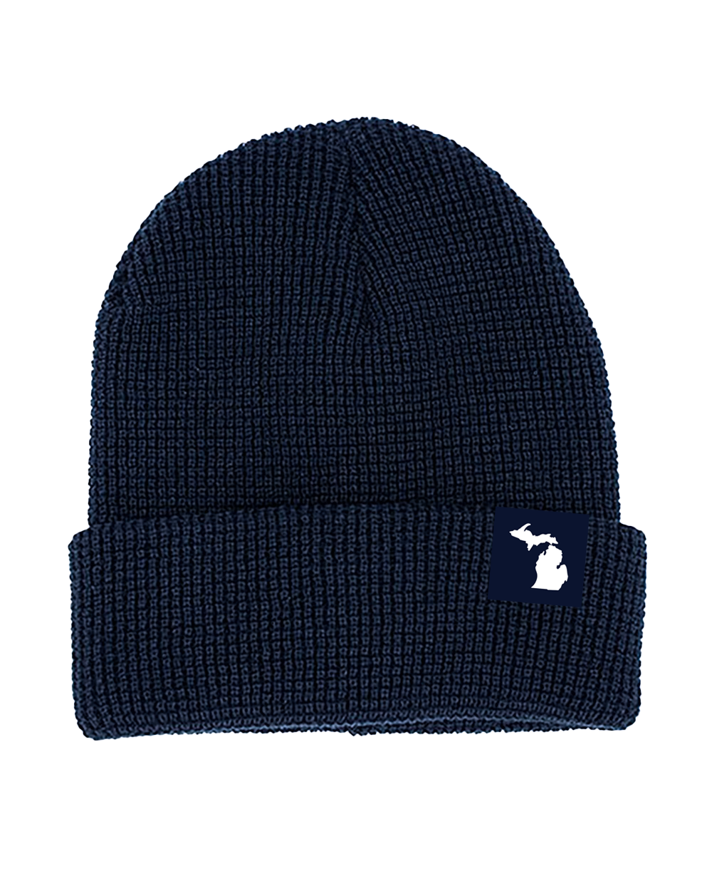 Michigan Waffle Knit Beanie