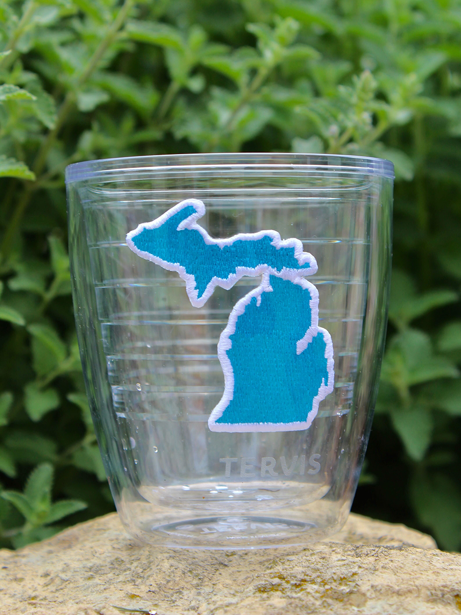 Michigan Emblem 12 oz Tervis® Tumblers (Set of 4)