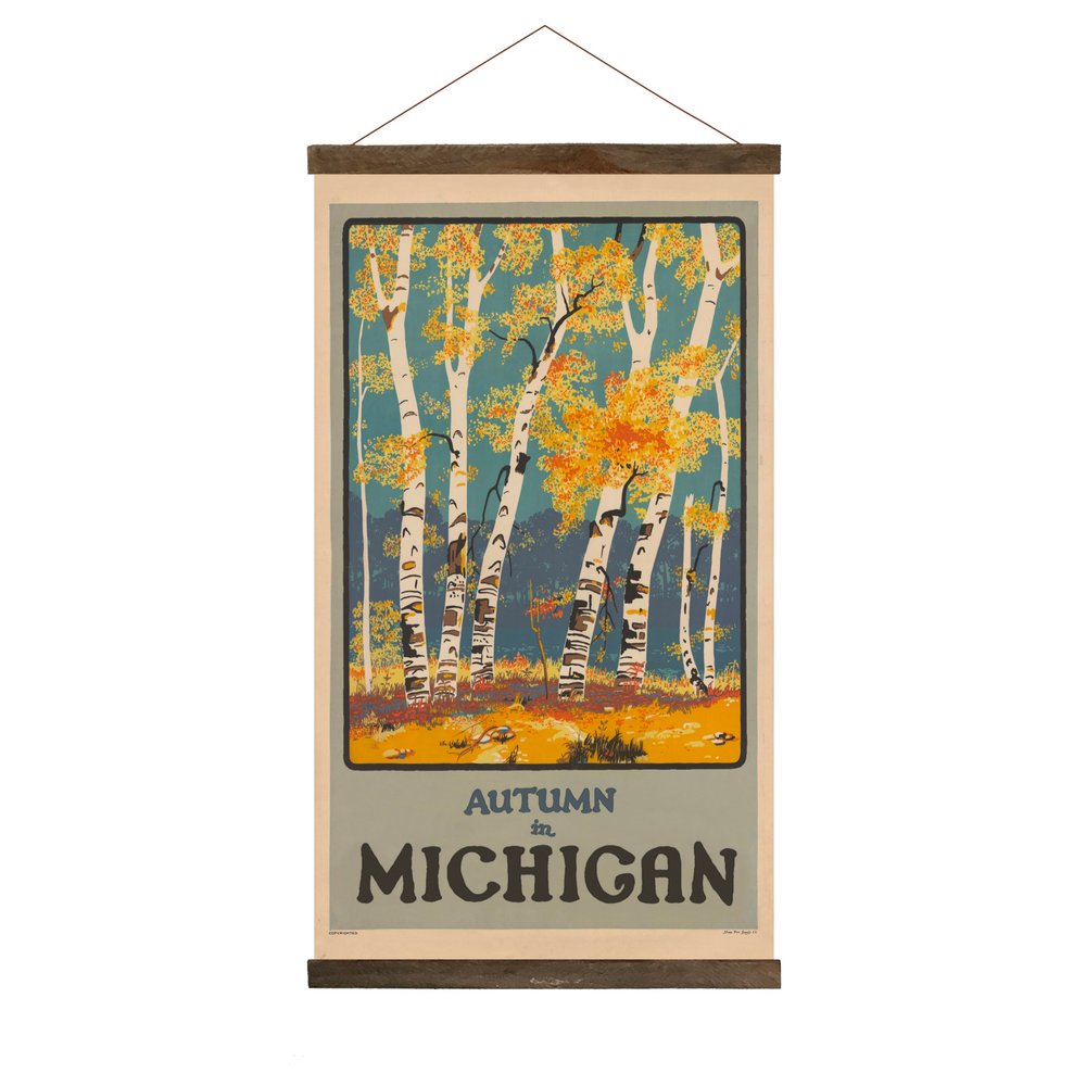 Autumn in Michigan Hanging Print
