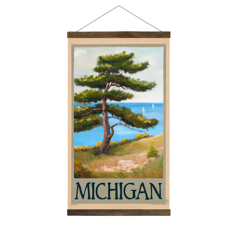 Michigan Bluff Hanging Print