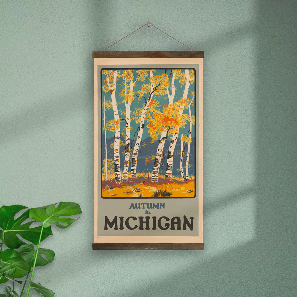 Autumn in Michigan Hanging Print