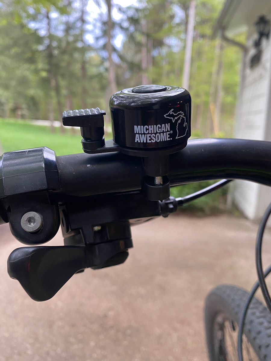 mountainbike bell Michigan Awesome Bike Bell Blue