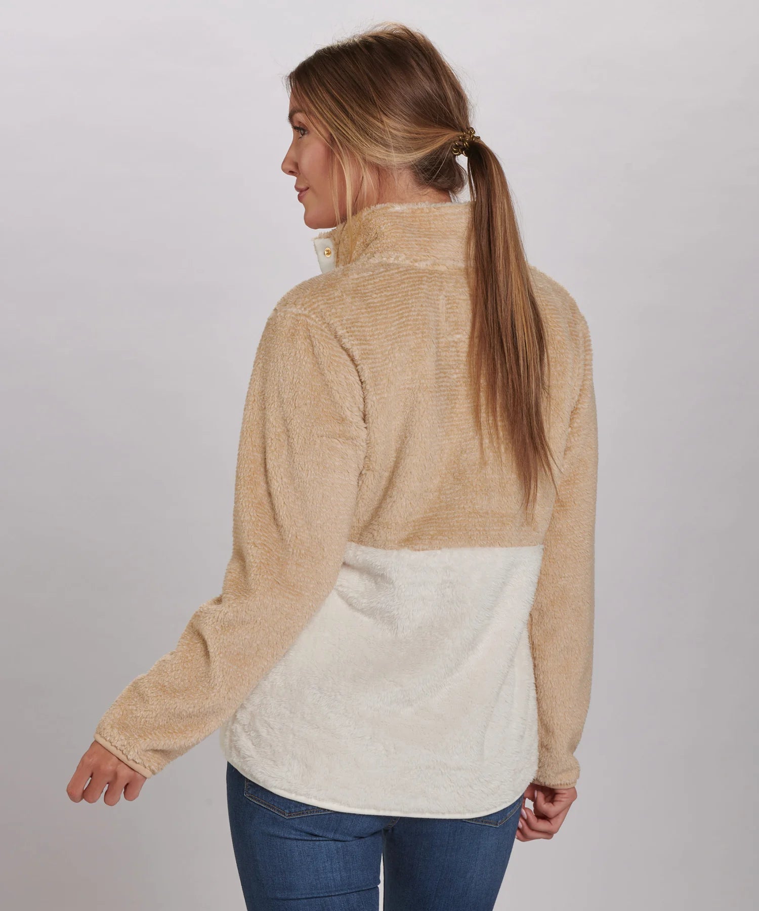 Women's Fuzzy Fleece Pullover (CLOSEOUT)