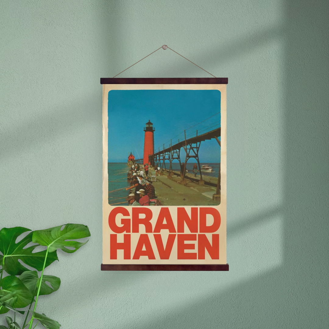 Grand Haven Michigan Hanging Print