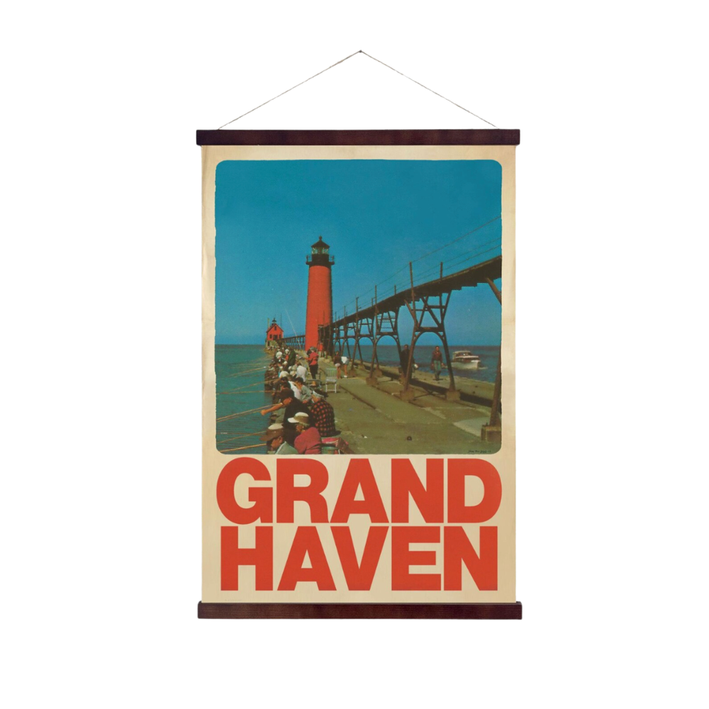 Grand Haven Michigan Hanging Print