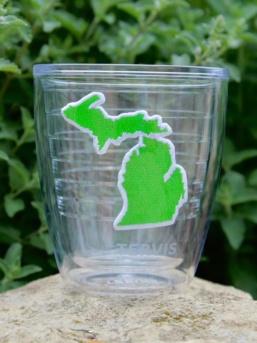 Michigan Emblem 12 oz Tervis® Tumblers (Set of 4)