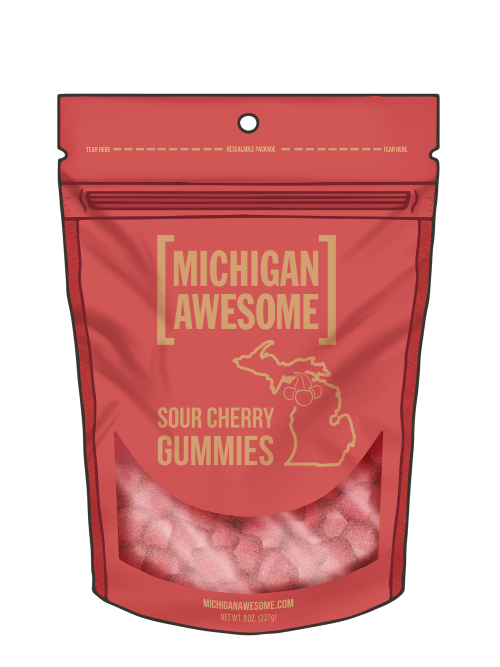 Sour Cherry Gummies