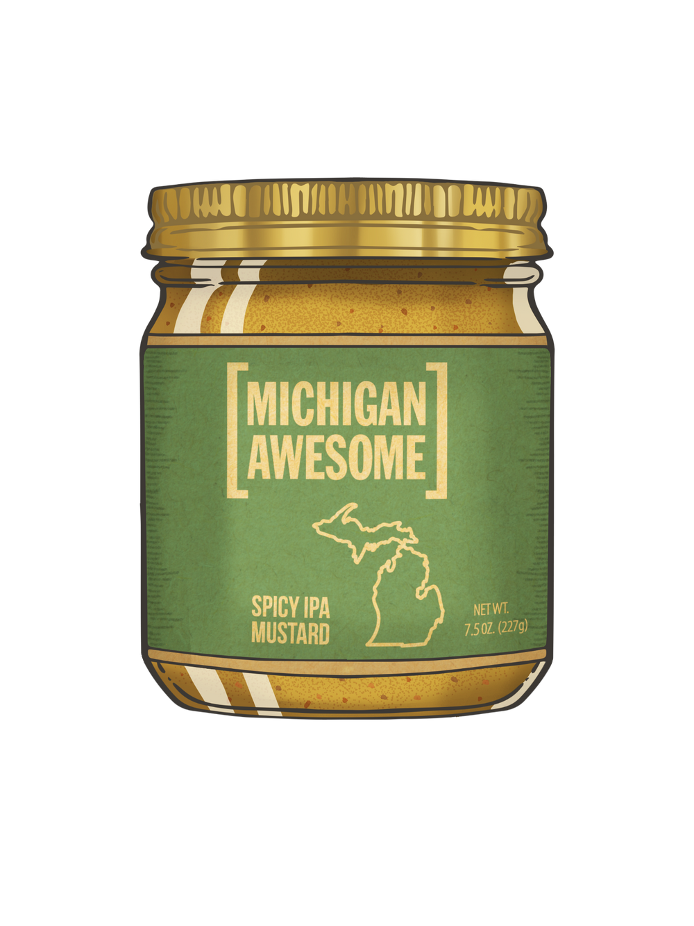 Michigan Spicy IPA Mustard