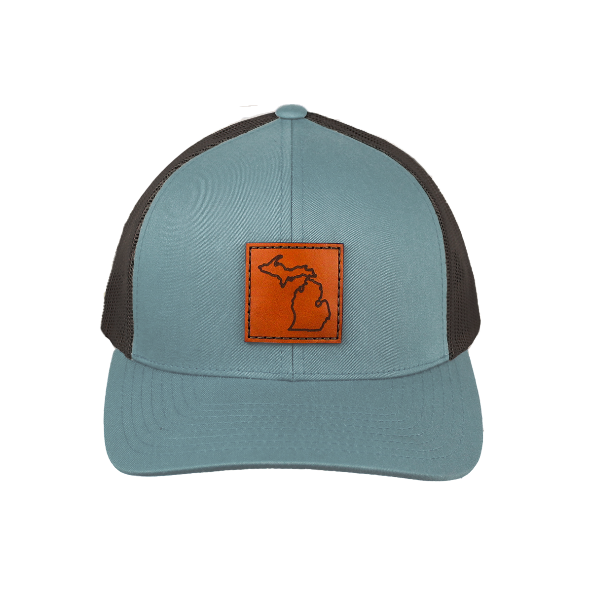 Leather Patch Trucker Hat