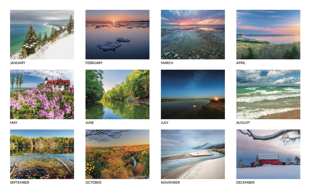 Northern Michigan Calendar 2026