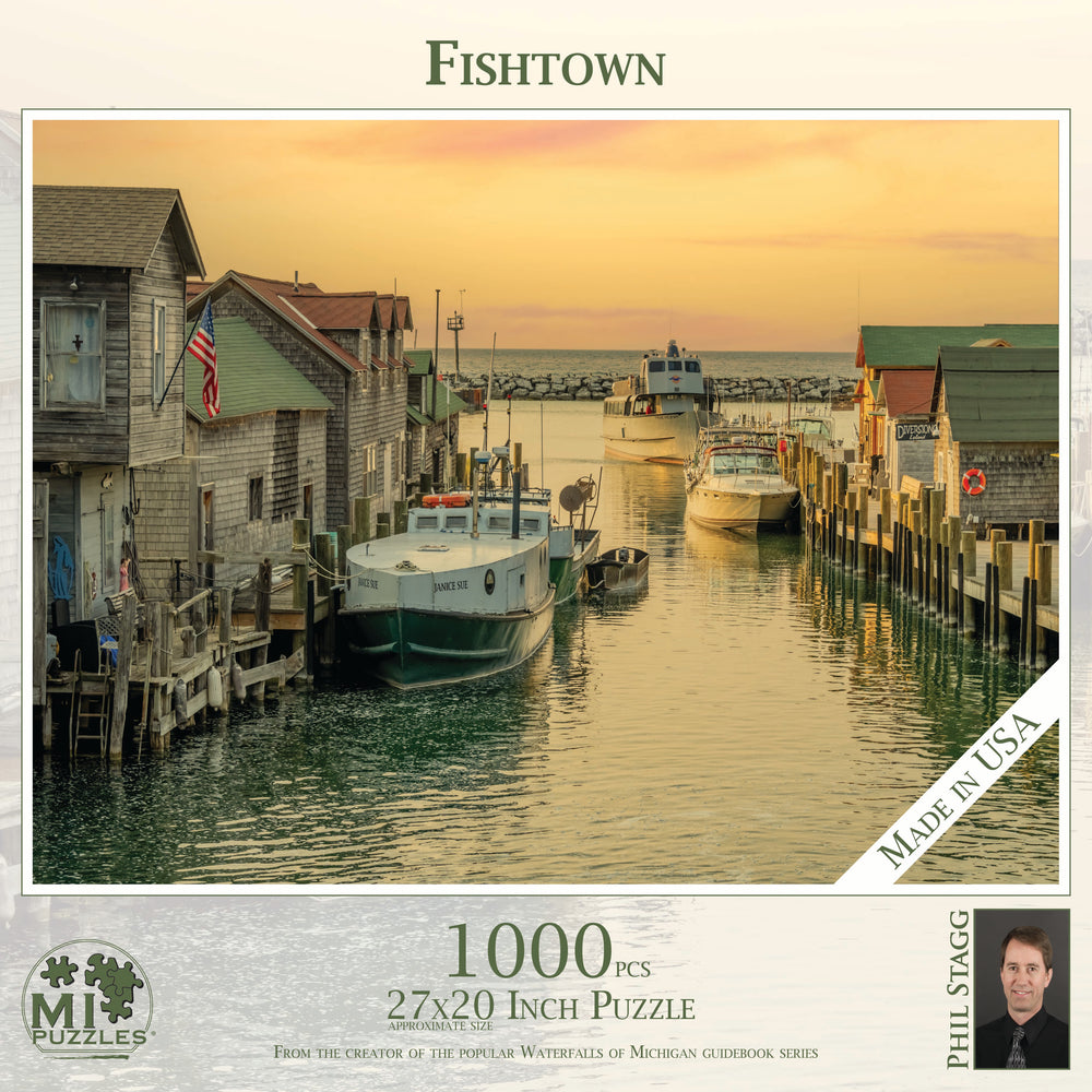 Fishtown 1000-Piece Puzzle