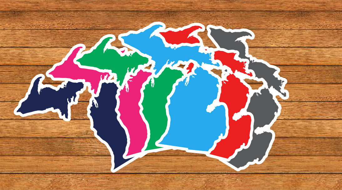 Michigan Die-Cut Sticker (CLOSEOUT)