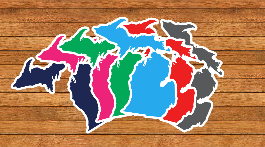 Michigan Die-Cut Sticker