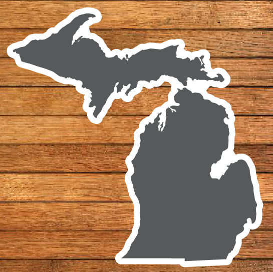 Michigan Die-Cut Sticker