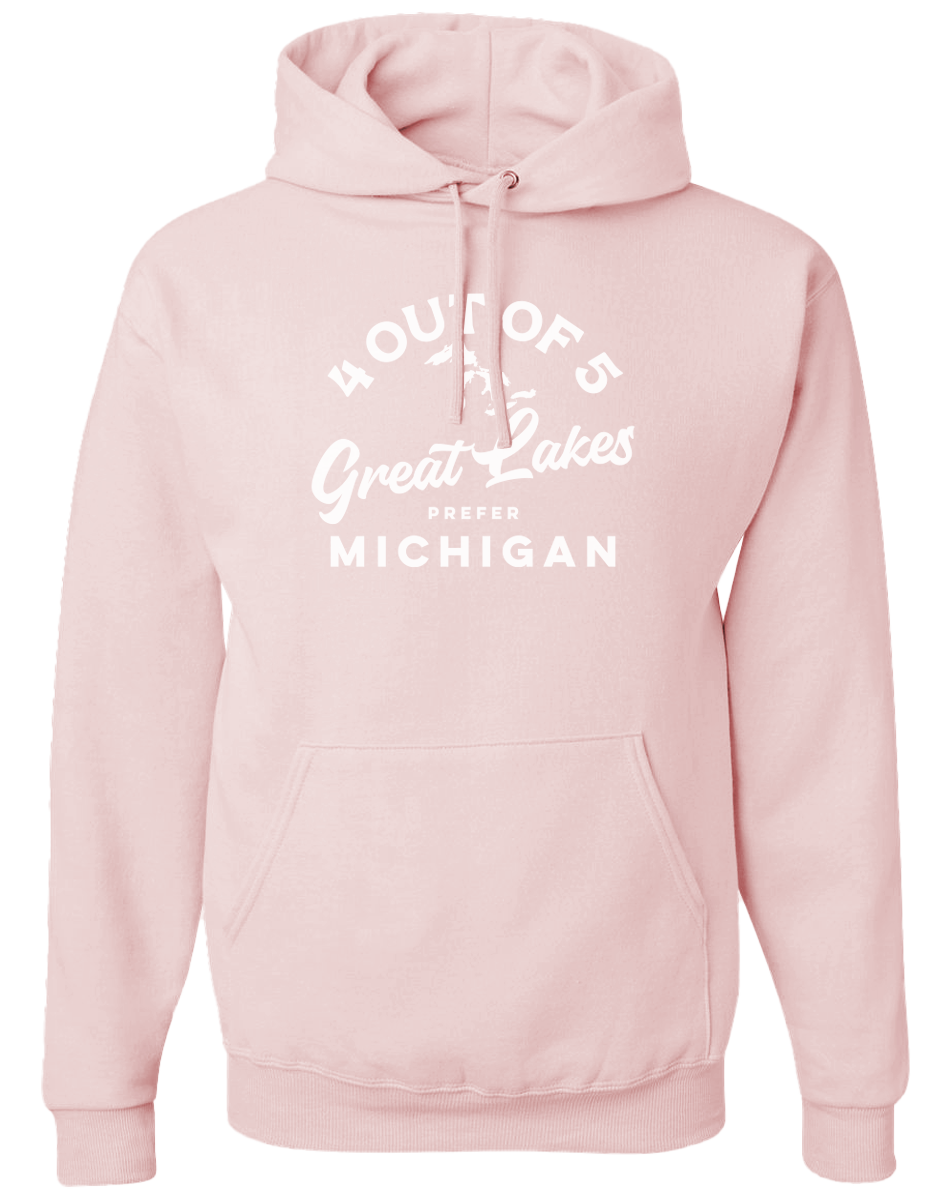 4 Out Of 5 Great Lakes Prefer Michigan Hoodie