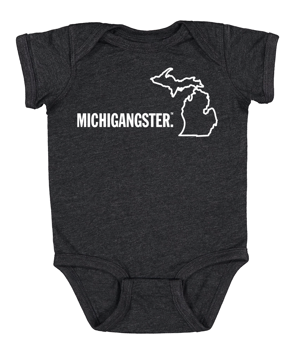 Michigangster Baby Onesie