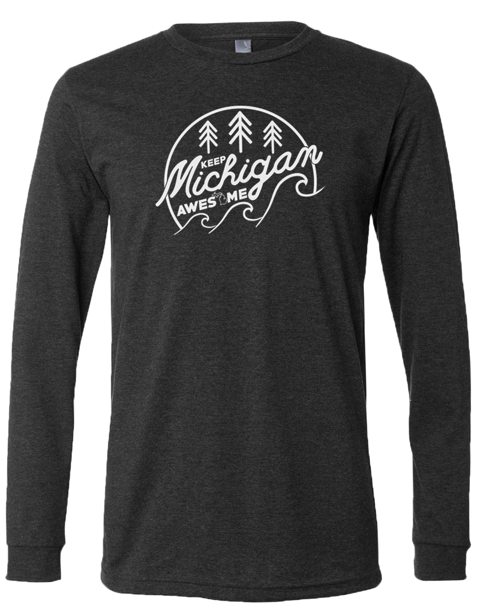 Keep Michigan Awesome Long Sleeve T-Shirt