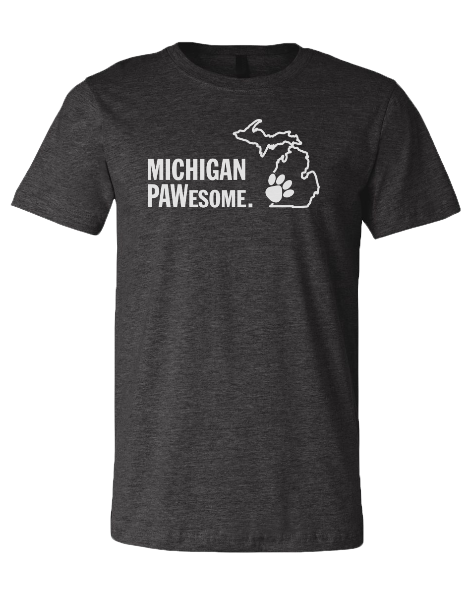 Michigan PAWesome Unisex T-Shirt