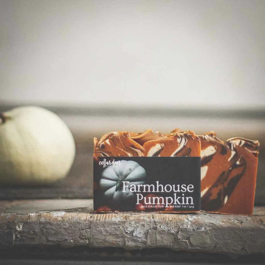 Farmhouse Pumpkin Artisan Bar Soap