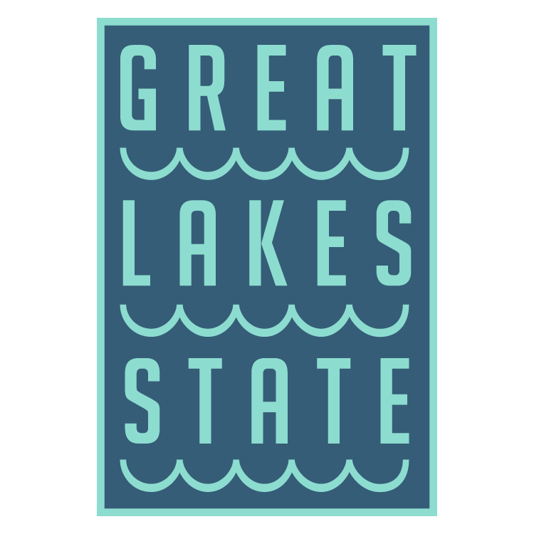 Great Lakes State Vinyl Sticker