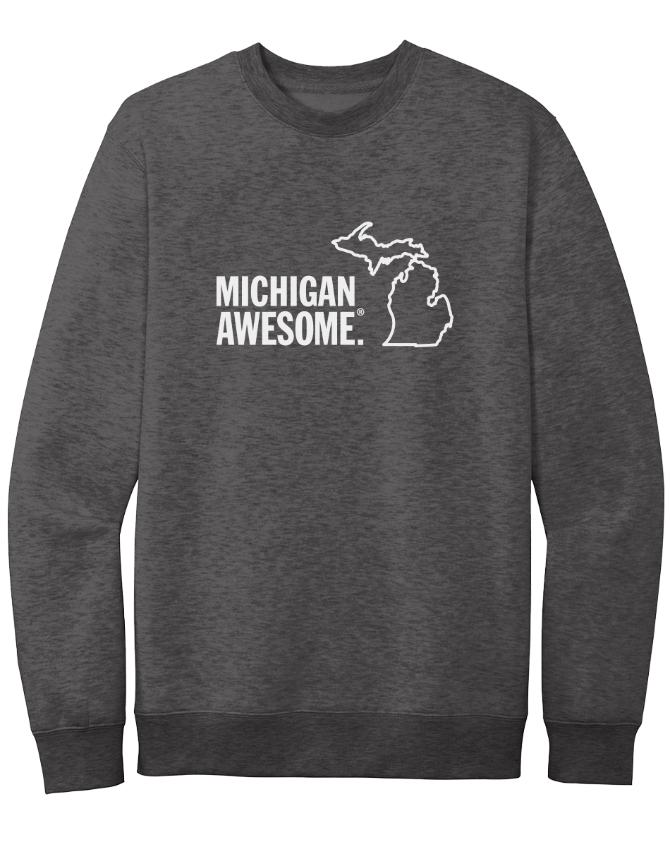 Michigan Awesome Crewneck Sweatshirt