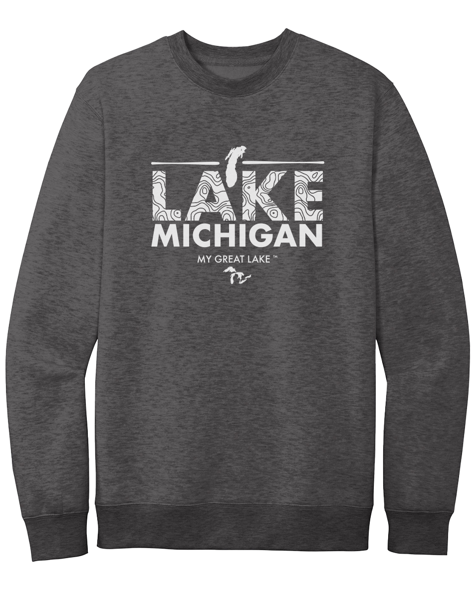 My Great Lake Michigan Crewneck Sweatshirt