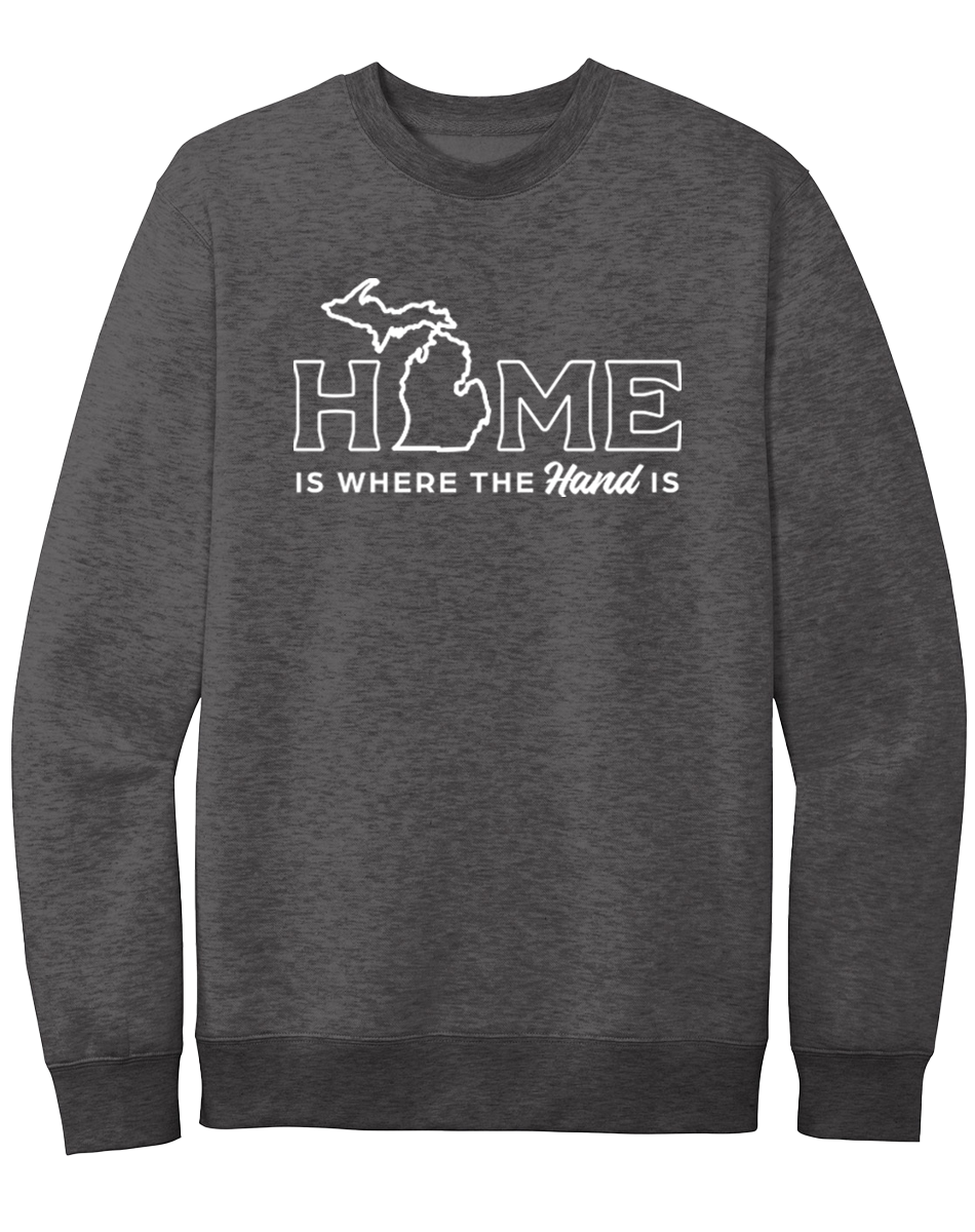 Home is Where the Hand Is Crewneck Sweatshirt