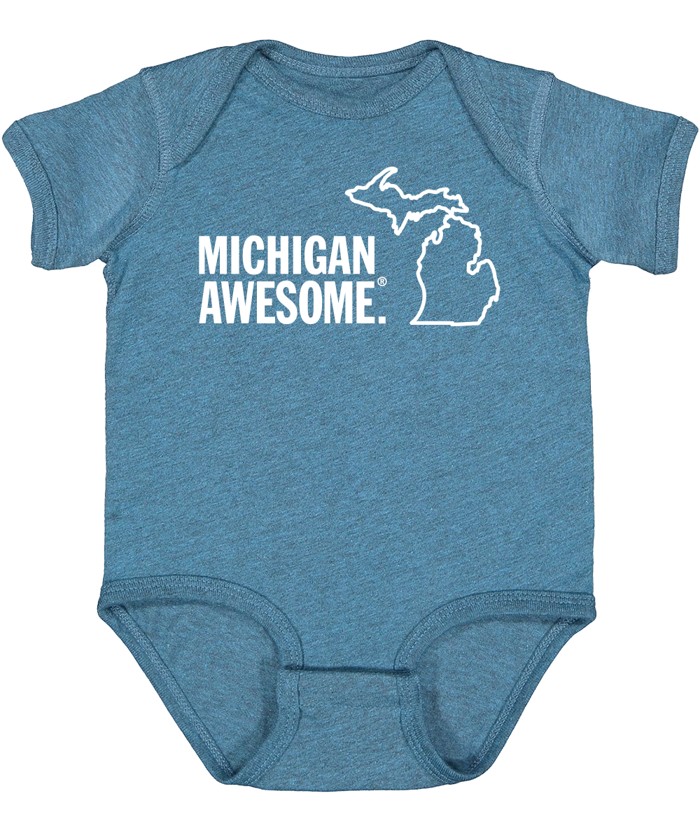 Michigan Awesome Baby Onesie