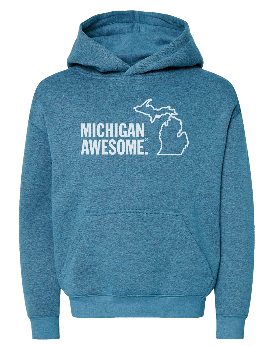 Michigan Awesome Youth Hoodie