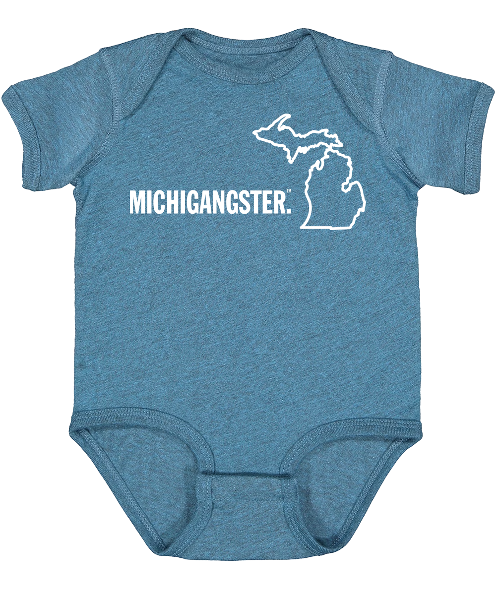 Michigangster Baby Onesie