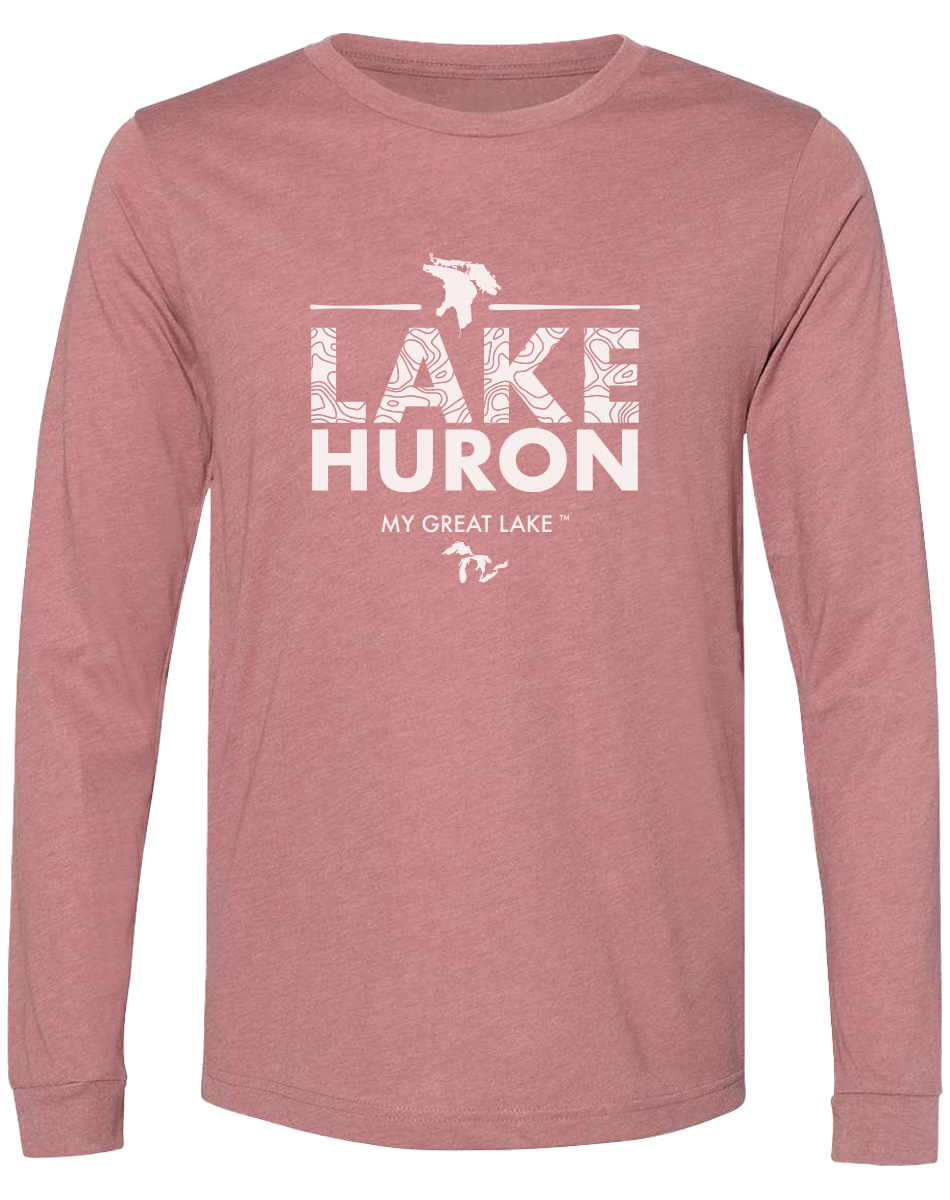 My Great Lake Huron Long Sleeve T-Shirt